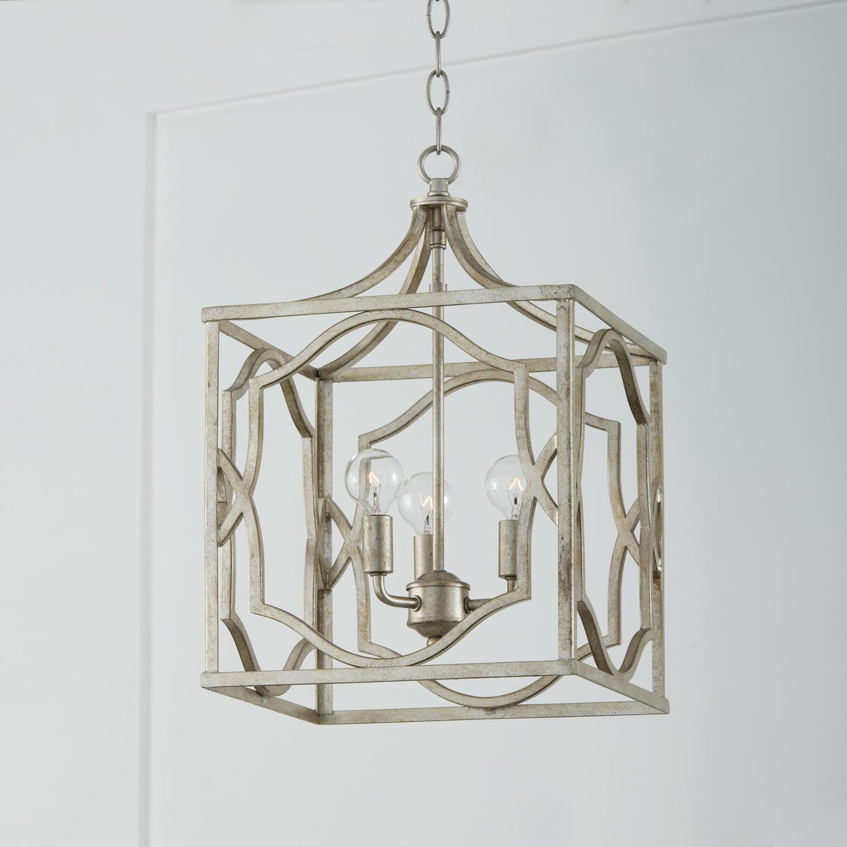 Capital Lighting 9481AS Blakely 3 Light Foyer Antique Silver