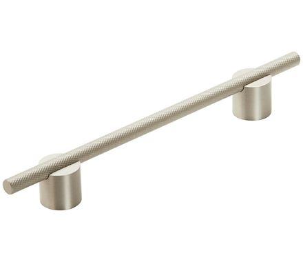 Amerock Cabinet Pull Silver Champagne 6-5/16 inch (160 mm) Center to Center Transcendent 1 Pack Drawer Pull Drawer Handle Cabinet Hardware