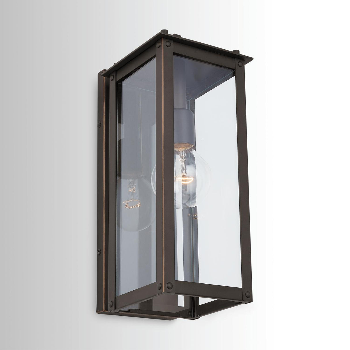 Capital Lighting 934611OZ Hunt 1-Light Wall Mount Oiled Bronze