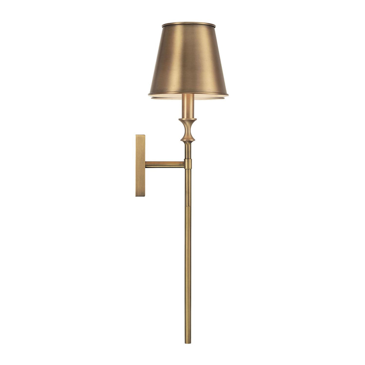 Capital Lighting 649721AD-708 Whitney 2 Light Sconce Aged Brass