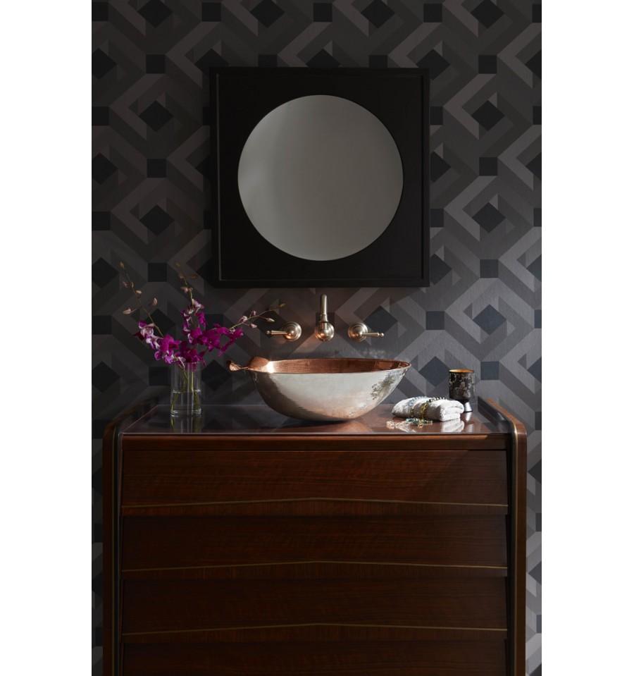 Thompson Traders Ovalo Otomi BRV-1914TT Rose Gold Interior/Nickel Exterior
(Hammered)