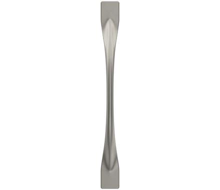 Amerock Cabinet Pull Satin Nickel 5-1/16 inch (128 mm) Center-to-Center Uprise 1 Pack Drawer Pull Cabinet Handle Cabinet Hardware
