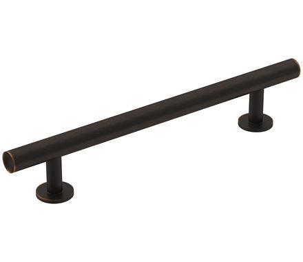 Amerock Cabinet Pull Oil Rubbed Bronze 5-1/16 inch (128 mm) Center-to-Center Radius 1 Pack Drawer Pull Cabinet Handle Cabinet Hardware