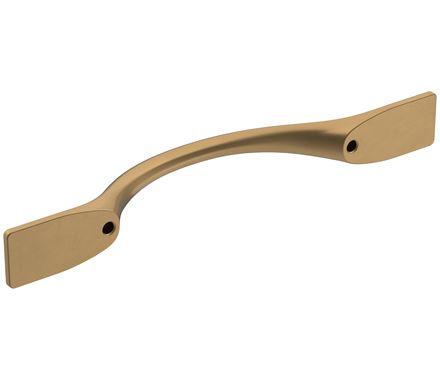 Amerock Cabinet Pull Champagne Bronze 3-3/4 inch (96 mm) Center-to-Center Uprise 1 Pack Drawer Pull Cabinet Handle Cabinet Hardware