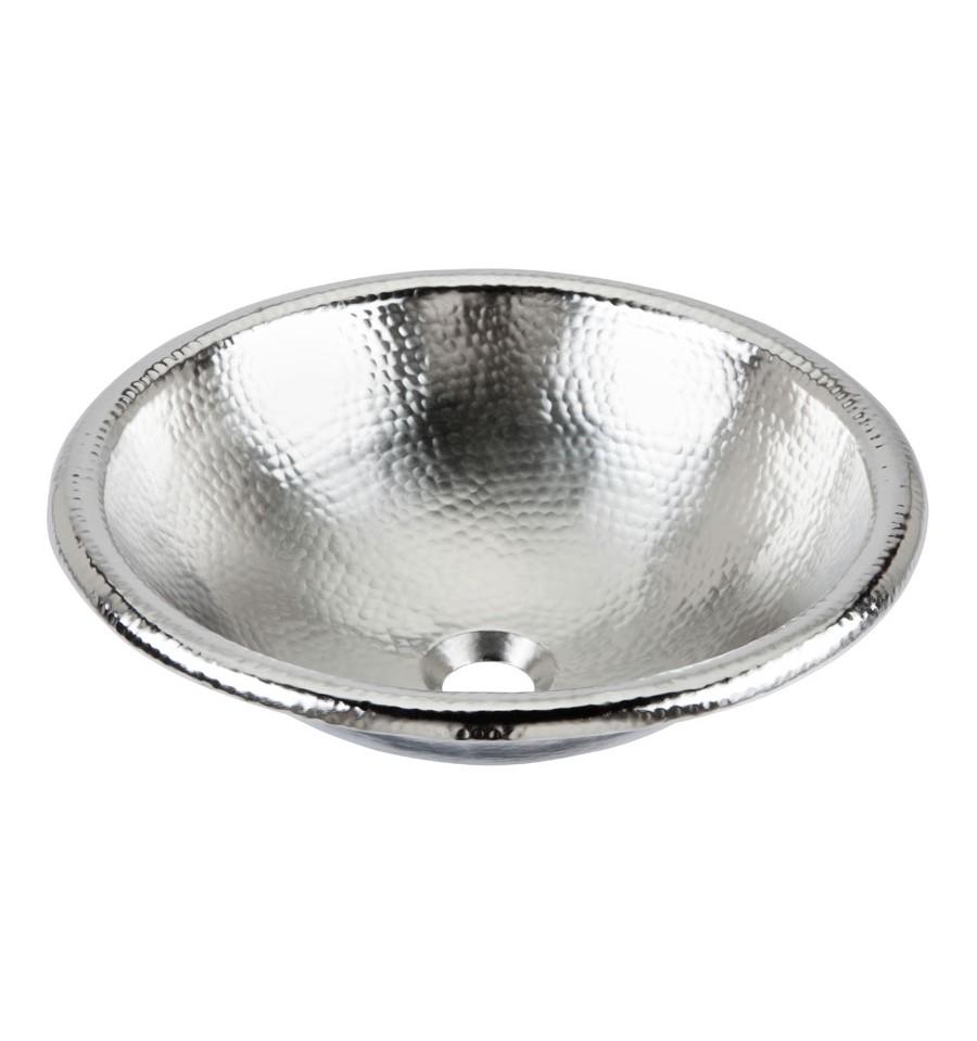 Thompson Traders Hammered Nickel Alder Bath Sink Tacambaro 2RP-BRN Nickel
(Hammered)