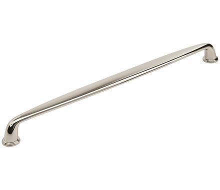 Amerock Appliance Pull Polished Nickel 18 inch (457 mm) Center to Center Kane 1 Pack Drawer Pull Drawer Handle Cabinet Hardware