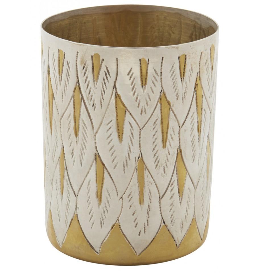 Thompson Traders Pavone Cup Pavone Cup AP1 Polished Brass and Nickel
(Peacock)