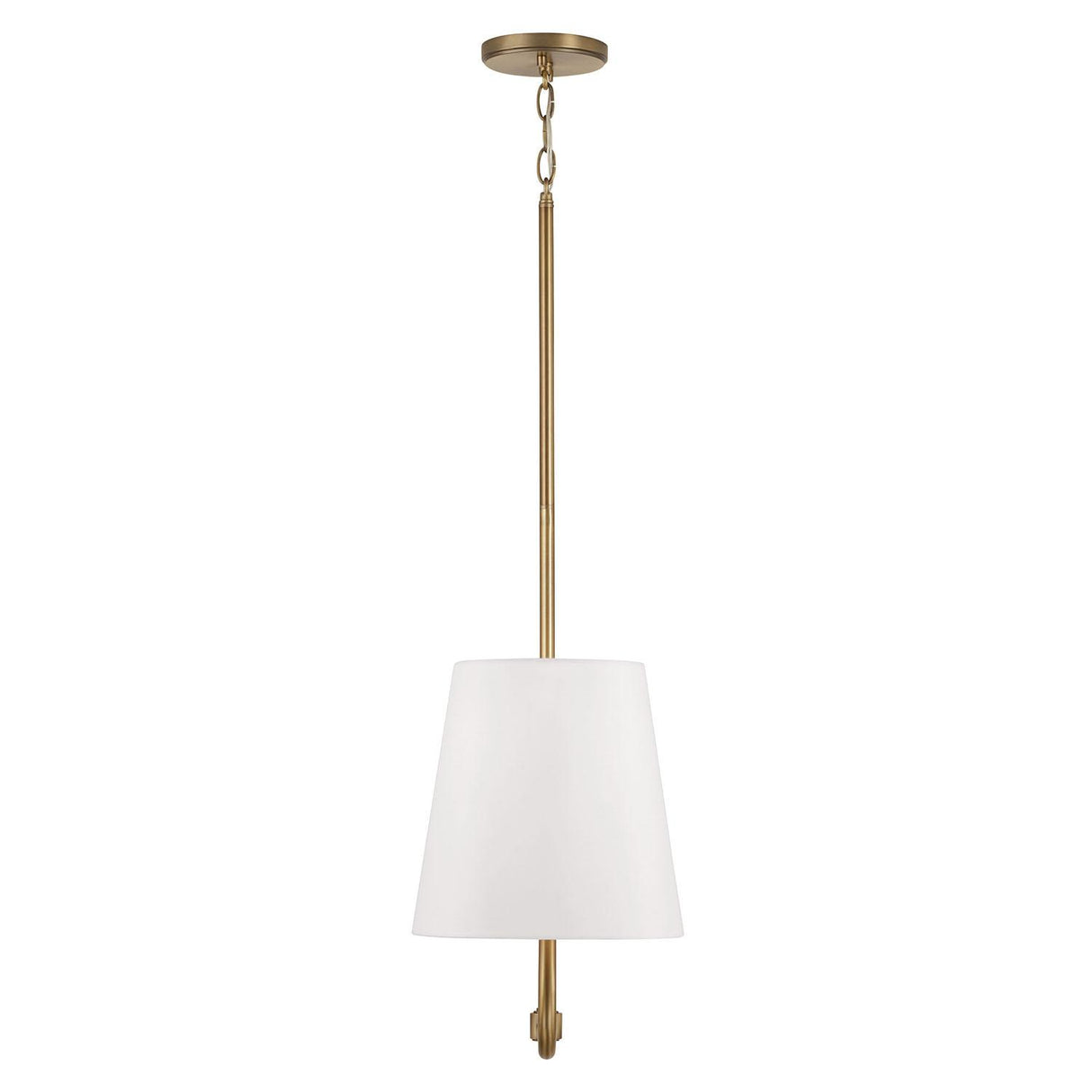 Capital Lighting 849421AD Brody 2 Light Island Aged Brass