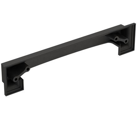 Amerock Cabinet Cup Pull Matte Black 5-1/16 inch & 6-5/16 inch (128 mm & 160 mm) Center-to-Center Appoint 1 Pack Drawer Pull Cabinet Handle Cabinet Hardware