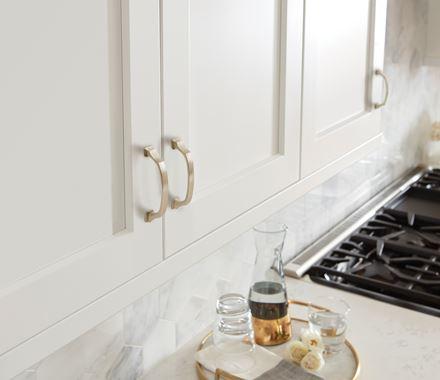 Amerock Cabinet Pull Satin Nickel 3-3/4 inch (96 mm) Center to Center Revitalize 1 Pack Drawer Pull Drawer Handle Cabinet Hardware