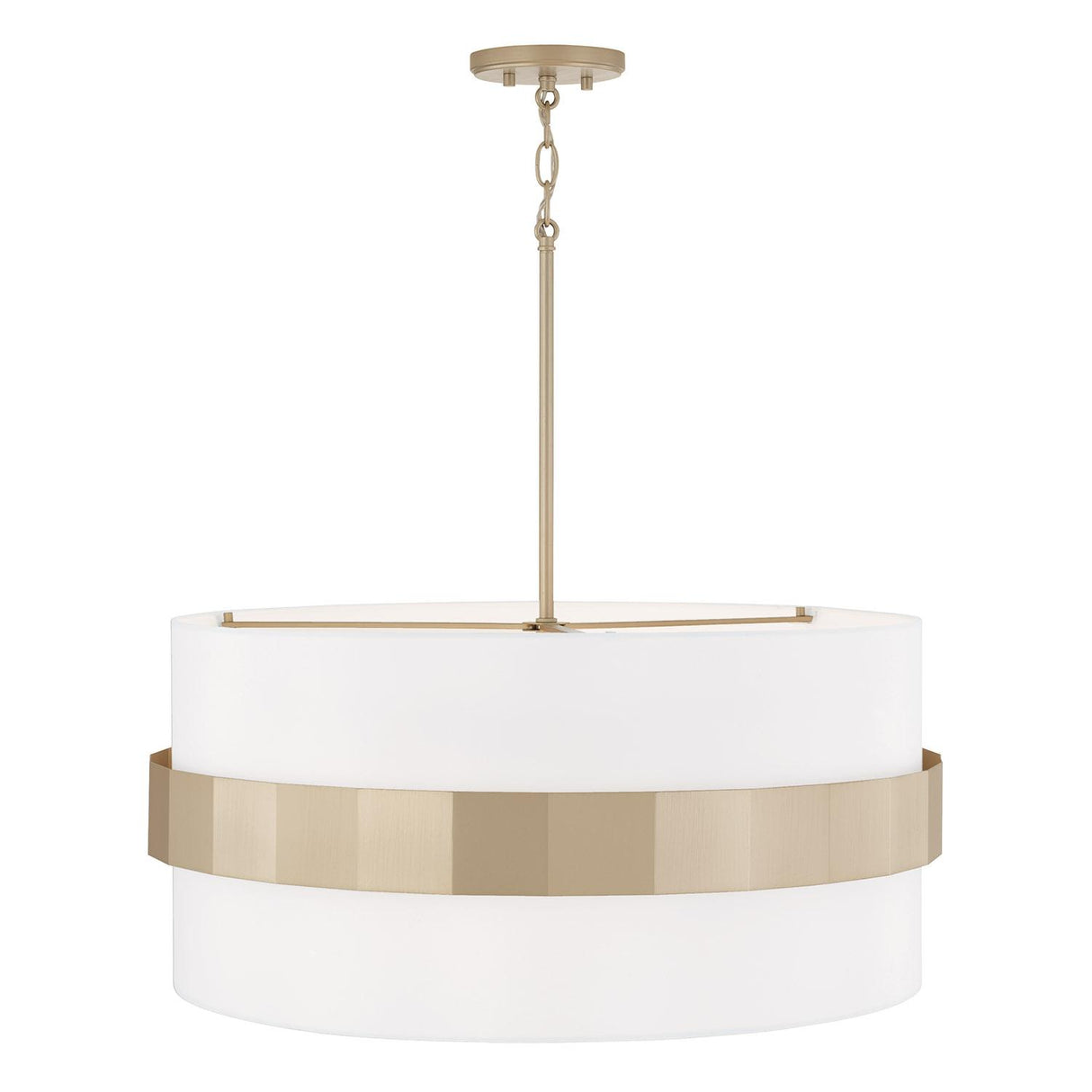 Capital Lighting 346241SF Sutton 4 Light Pendant Soft Gold