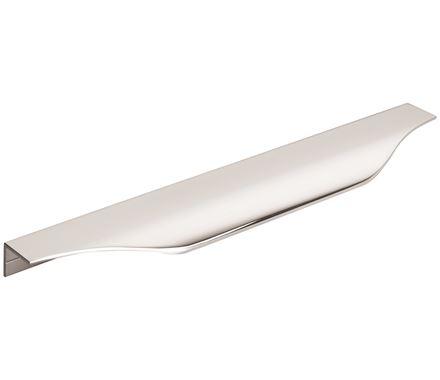 Amerock Cabinet Edge Pull Polished Chrome 8-9/16 inch (217 mm) Center to Center Aloft 1 Pack Drawer Pull Drawer Handle Cabinet Hardware