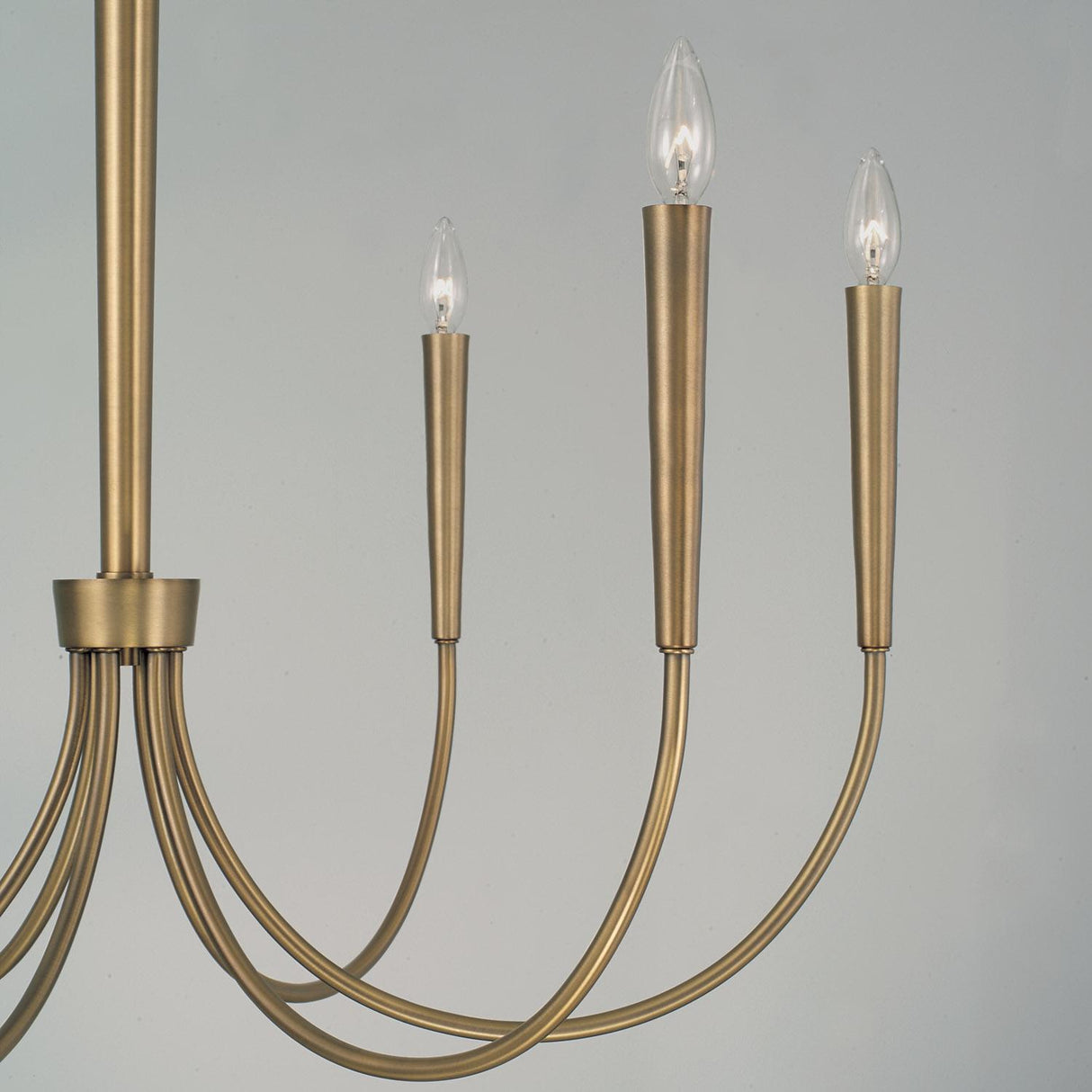 Capital Lighting 445961AD Holden 6 Light Chandelier Aged Brass