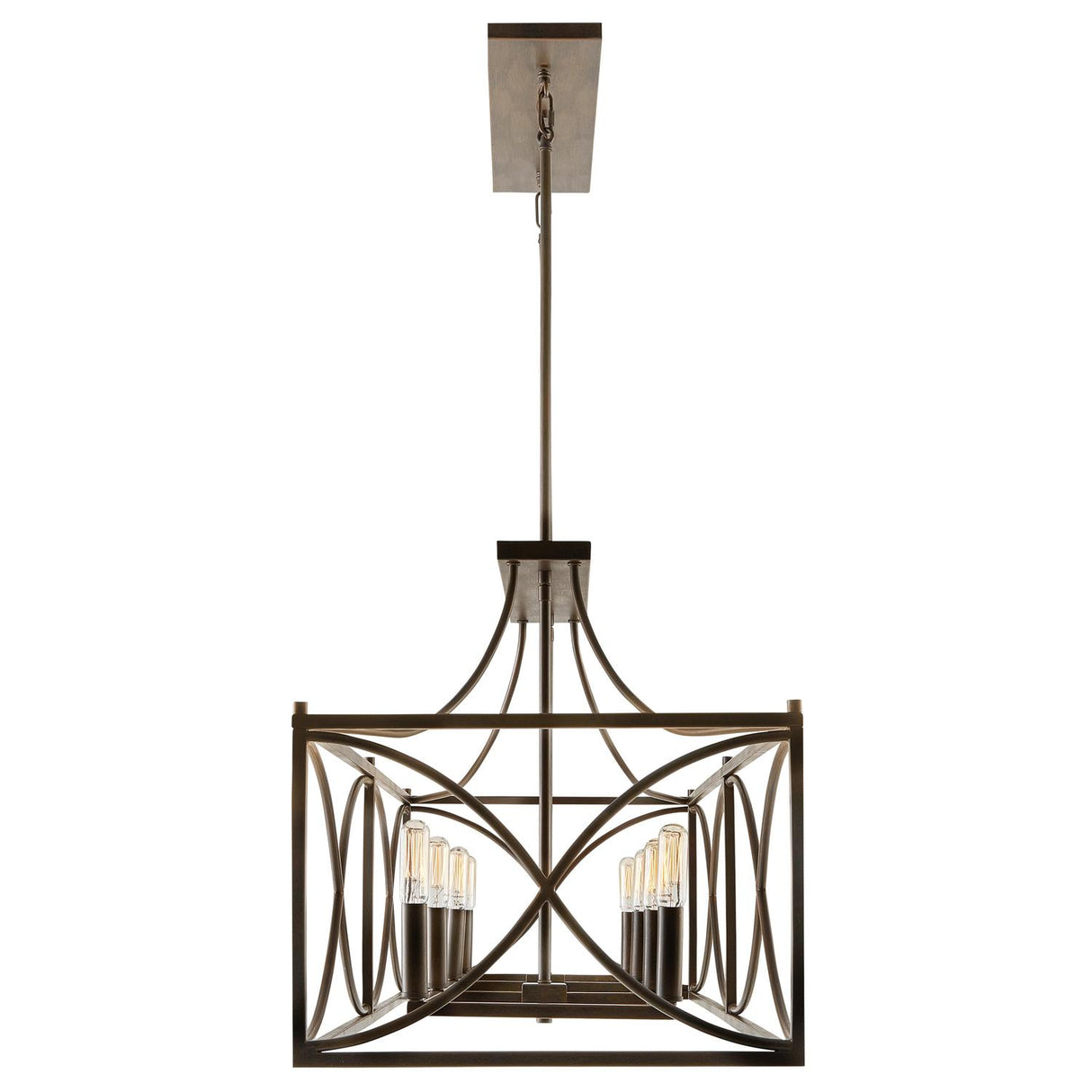 Capital Lighting 829181NG Tybee 8 Light Island Nordic Grey