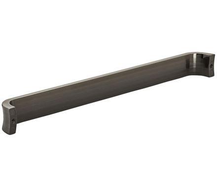 Amerock Cabinet Pull Gunmetal 10-1/16 inch (256 mm) Center to Center Concentric 1 Pack Drawer Pull Drawer Handle Cabinet Hardware