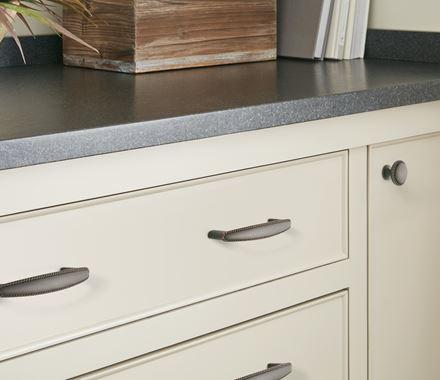 Amerock Cabinet Knob Oil Rubbed Bronze 1-3/16 inch (30 mm) Diameter Everyday Heritage 1 Pack Drawer Knob Cabinet Hardware