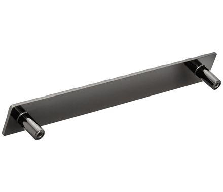 Amerock Cabinet Pull Gunmetal 7-9/16 inch (192 mm) Center to Center Kamari 1 Pack Drawer Pull Drawer Handle Cabinet Hardware