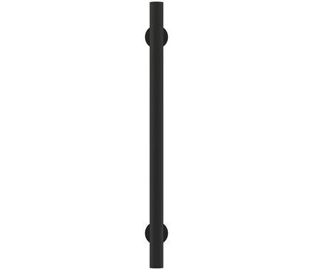 Amerock Cabinet Pull Matte Black 6-5/16 inch (160 mm) Center-to-Center Radius 1 Pack Drawer Pull Cabinet Handle Cabinet Hardware