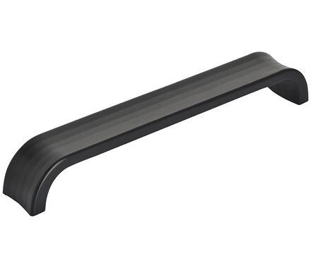 Amerock Cabinet Pull Matte Black 6-5/16 inch (160 mm) Center to Center Concentric 1 Pack Drawer Pull Drawer Handle Cabinet Hardware