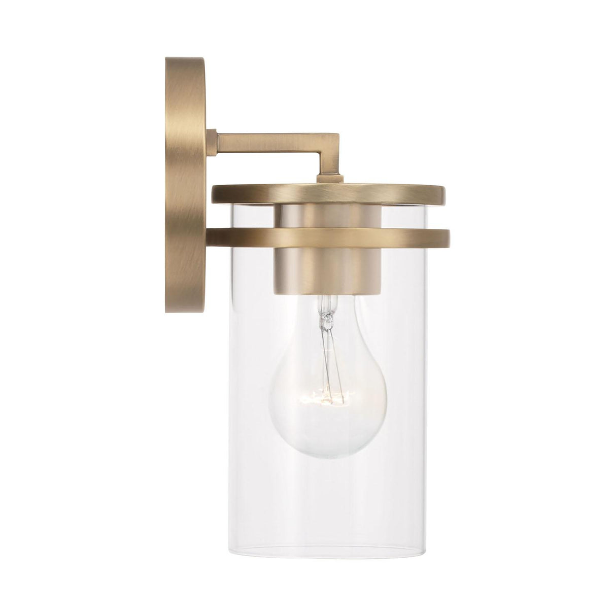 Capital Lighting 648711AD-539 Fuller 1 Light Sconce Aged Brass