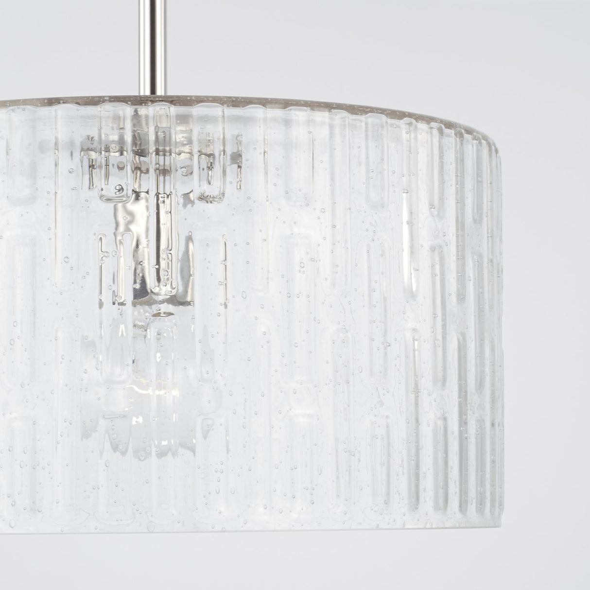 Capital Lighting 241311PN Emerson 1 Light Semi-Flush Polished Nickel