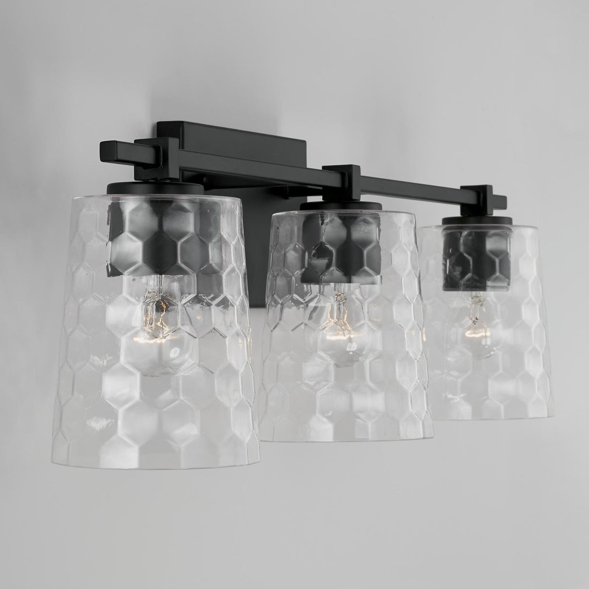 Capital Lighting 143531MB-517 Burke 3 Light Vanity Matte Black