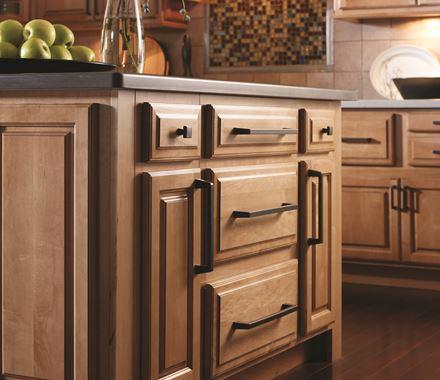 Amerock Cabinet Pull Black Bronze 3-3/4 inch (96 mm) Center to Center Blackrock 1 Pack Drawer Pull Drawer Handle Cabinet Hardware