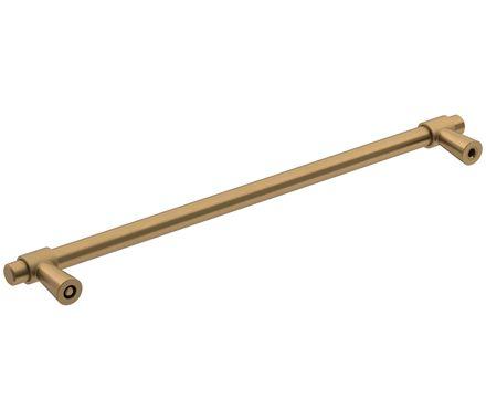 Amerock Cabinet Pull Champagne Bronze 8-13/16 inch (224 mm) Center-to-Center Destine 1 Pack Drawer Pull Cabinet Handle Cabinet Hardware