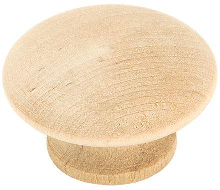 Amerock BP813-WD BP813WD Round Cabinet Knob, 1.5 Diameter, 39