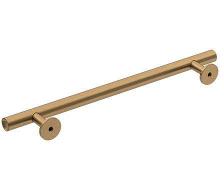 Amerock Cabinet Pull Champagne Bronze 6-5/16 inch (160 mm) Center-to-Center Radius 1 Pack Drawer Pull Cabinet Handle Cabinet Hardware