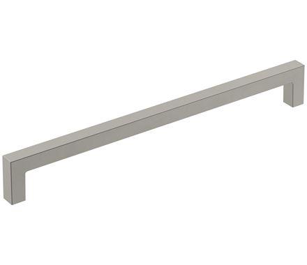 Amerock Cabinet Pull Satin Nickel 8-13/16 inch (224 mm) Center-to-Center Monument 1 Pack Drawer Pull Cabinet Handle Cabinet Hardware