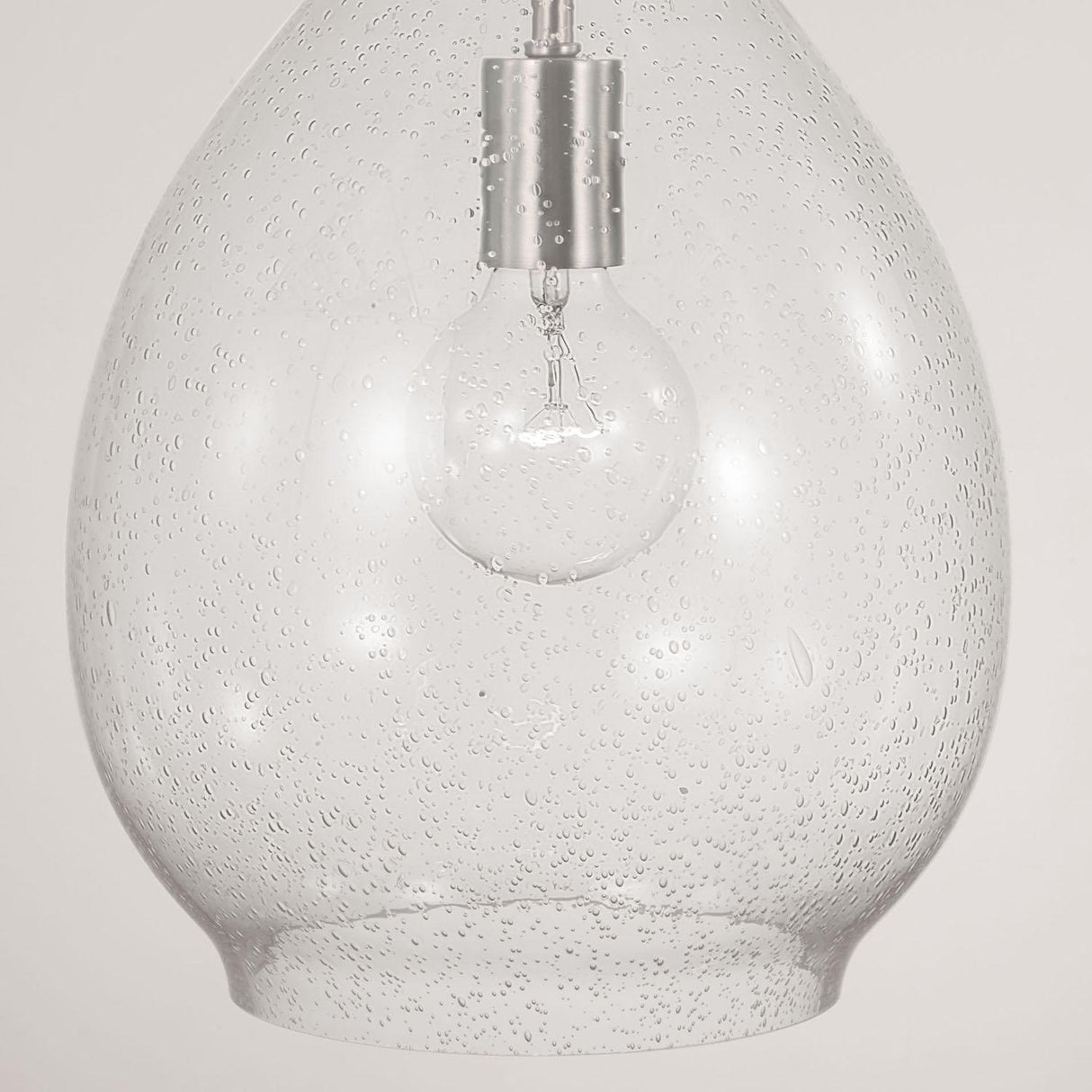 Capital Lighting 349011BN Brentwood 1 Light Pendant Brushed Nickel