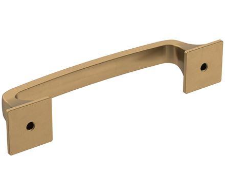 Amerock Cabinet Pull Champagne Bronze 3-3/4 inch (96 mm) Center-to-Center Ville 1 Pack Drawer Pull Cabinet Handle Cabinet Hardware