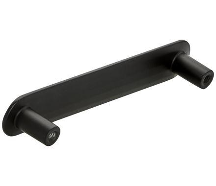 Amerock Cabinet Pull Matte Black 3-3/4 inch (96 mm) Center to Center Concentric 1 Pack Drawer Pull Drawer Handle Cabinet Hardware