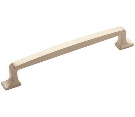 Amerock Westerly 6-5/16 in (160 mm) Center-to-Center Satin Nickel Cabinet Pull