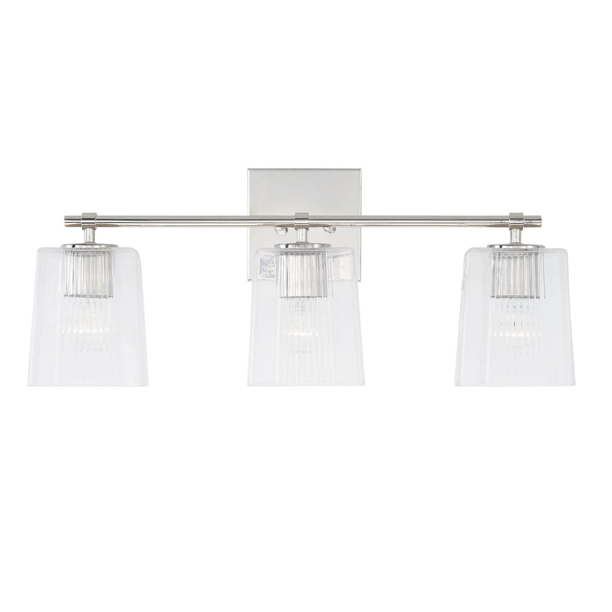 Capital Lighting 141731PN-508 Lexi 3 Light Vanity Polished Nickel