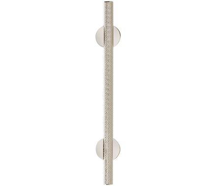Amerock Cabinet Pull Polished Nickel 5-1/16 inch (128 mm) Center to Center Transcendent 1 Pack Drawer Pull Drawer Handle Cabinet Hardware
