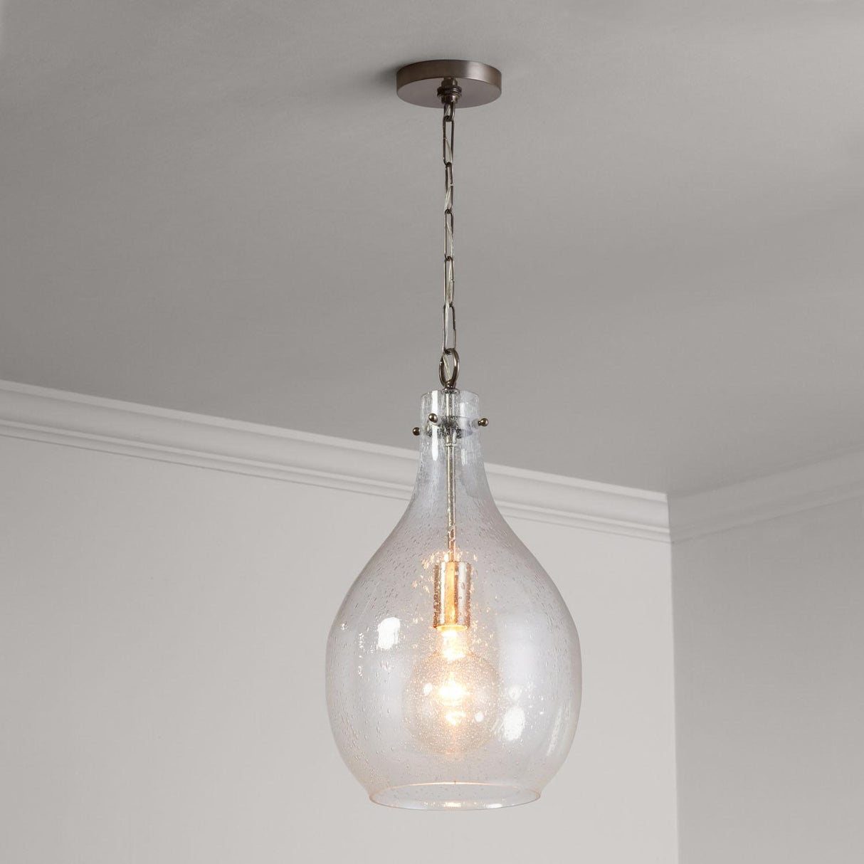 Capital Lighting 333813PP-471 Rabun 1 Light Pendant Polished Pewter