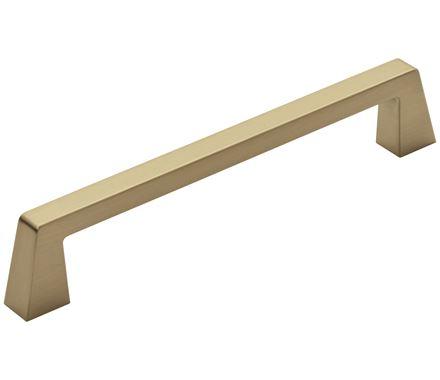 Amerock Appliance Pull Golden Champagne 8 inch (203 mm) Center to Center Blackrock 1 Pack Drawer Pull Drawer Handle Cabinet Hardware