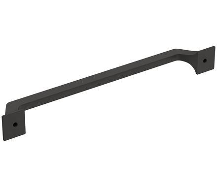 Amerock Cabinet Pull Matte Black 8-13/16 inch (224 mm) Center-to-Center Exceed 1 Pack Drawer Pull Cabinet Handle Cabinet Hardware