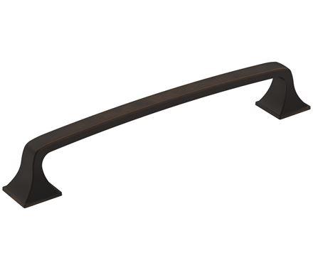 Amerock Cabinet Pull Oil Rubbed Bronze 6-5/16 inch (160 mm) Center-to-Center Ville 1 Pack Drawer Pull Cabinet Handle Cabinet Hardware