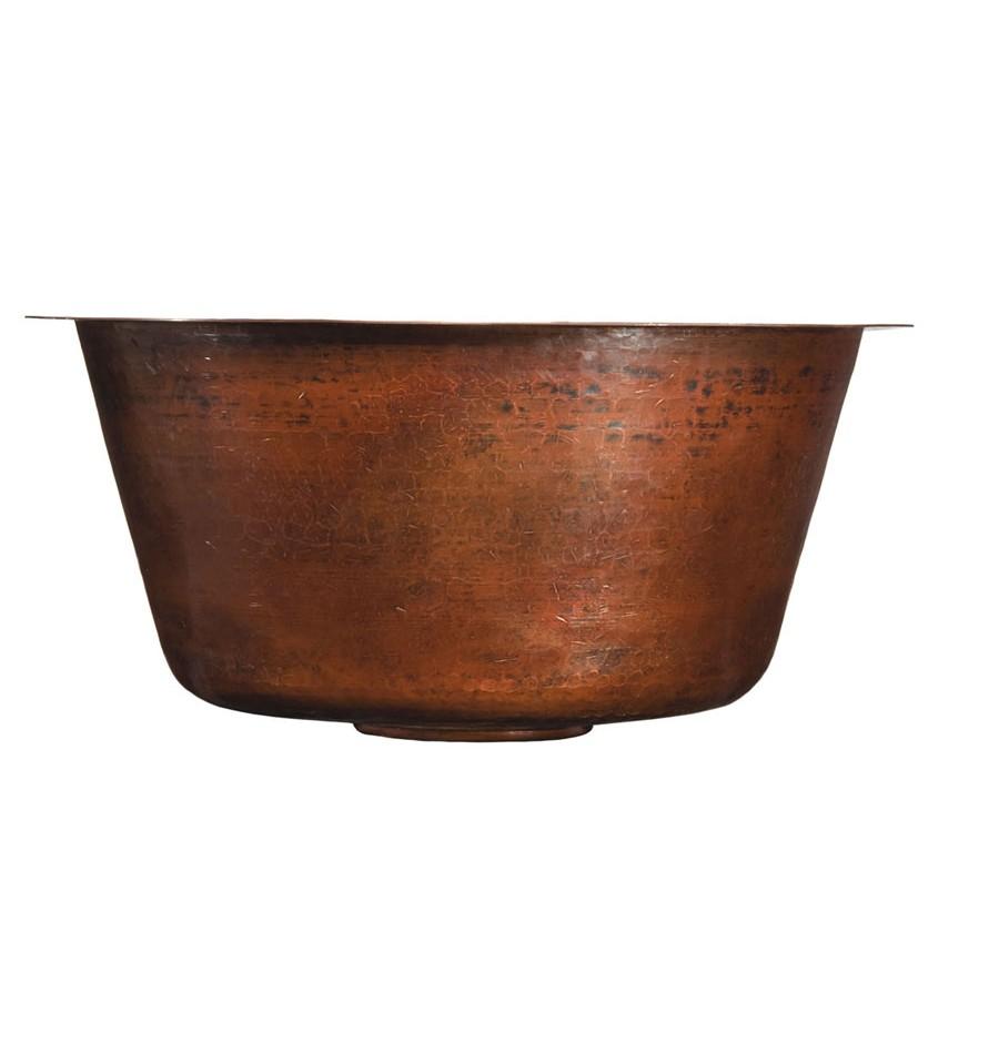 Thompson Traders Napoli Black Copper Bar/prep Sink De La Cruz II KPU-1708BC Aged Copper
(Hammered)