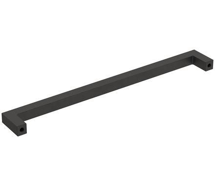 Amerock Cabinet Pull Matte Black 8-13/16 inch (224 mm) Center-to-Center Monument 1 Pack Drawer Pull Cabinet Handle Cabinet Hardware
