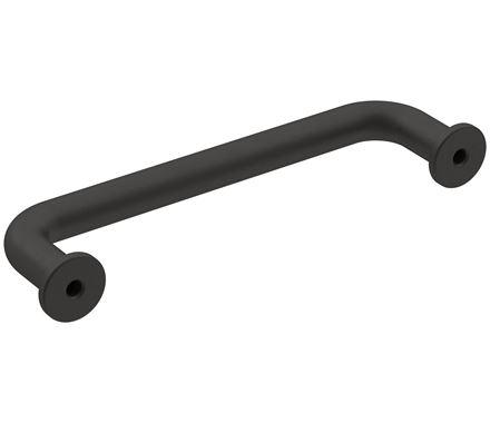 Amerock Cabinet Pull Matte Black 3-3/4 inch (96 mm) Center-to-Center Factor 1 Pack Drawer Pull Cabinet Handle Cabinet Hardware