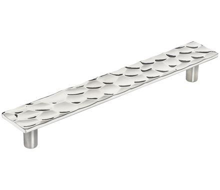 Amerock Cabinet Pull Polished Nickel 6-5/16 inch (160 mm) Center to Center Kamari 1 Pack Drawer Pull Drawer Handle Cabinet Hardware