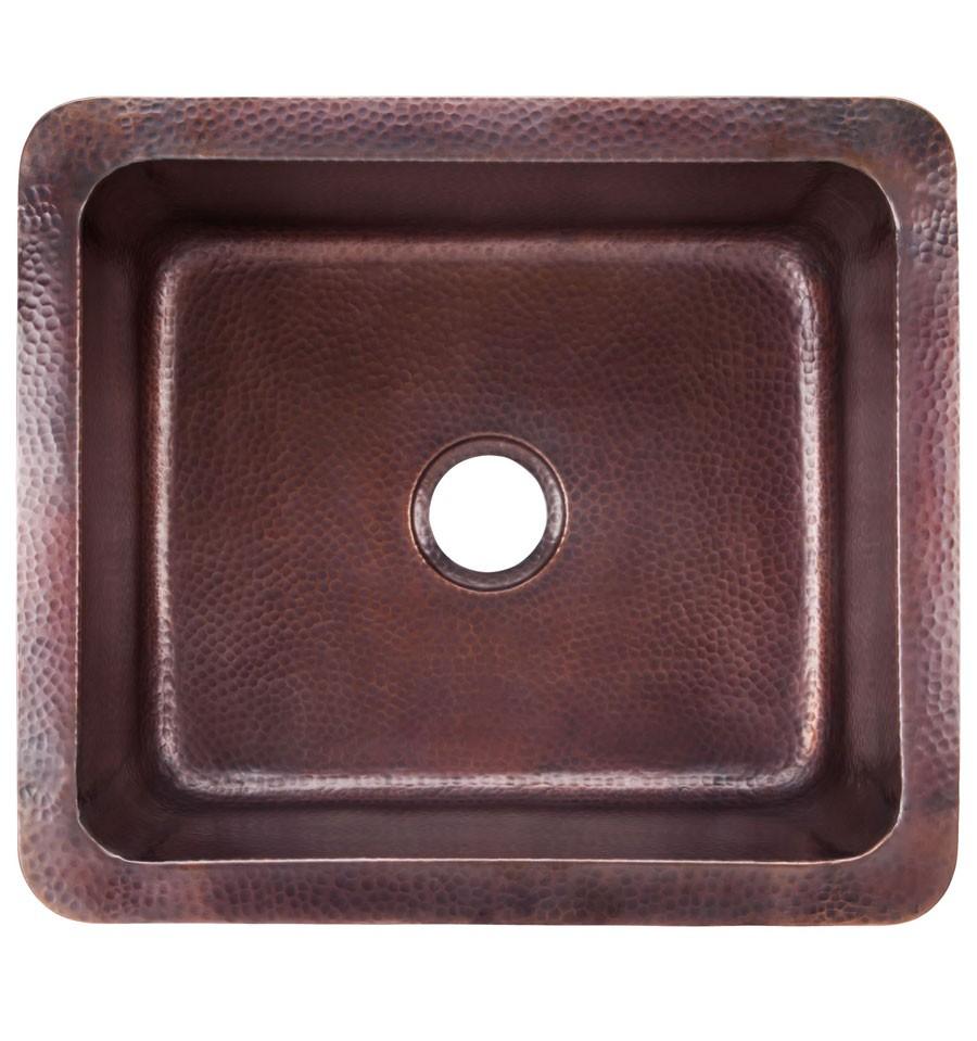 Thompson Traders Black Copper Como Bar/prep Sink Rivera KPU-1715BC Aged Copper
(Hammered)