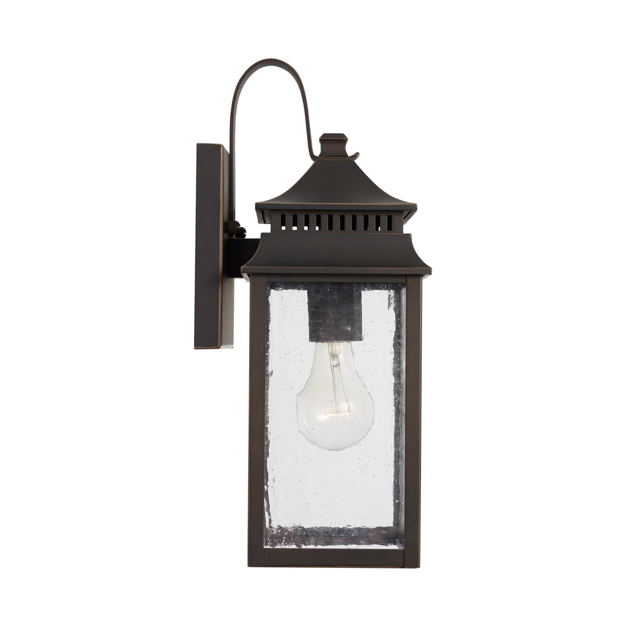 Capital Lighting 936911OZ Sutter Creek 1 Light Outdoor Wall Lantern Oiled Bronze