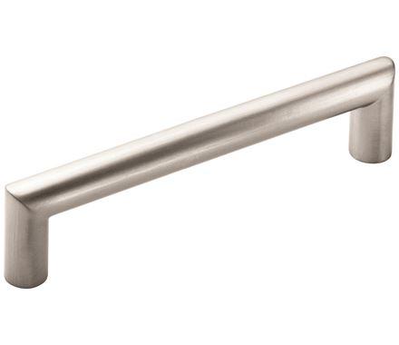 Amerock Cabinet Pull Stainless Steel 5-1/16 inch (128 mm) Center to Center Essential'Z 1 Pack Drawer Pull Drawer Handle Cabinet Hardware