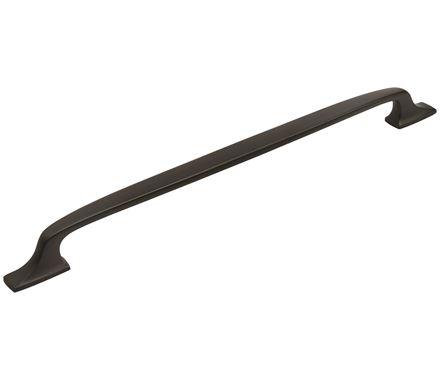 Amerock Appliance Pull Black Bronze 18 inch (457 mm) Center to Center Highland Ridge 1 Pack Drawer Pull Drawer Handle Cabinet Hardware