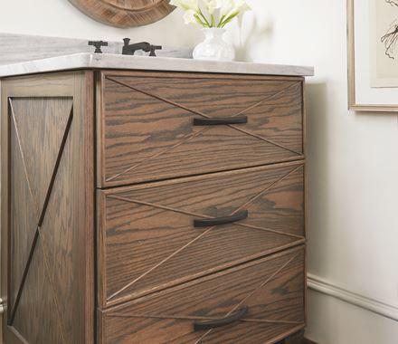 Amerock Cabinet Pull Matte Black 6-5/16 inch (160 mm) Center-to-Center Extensity 1 Pack Drawer Pull Drawer Handle Cabinet Hardware